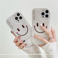 เคสโทรศัพท์มือถือ ลายหน้ายิ้มน่ารัก สําหรับ iPhone 13 12 SE2020 X XR Xs 7 8