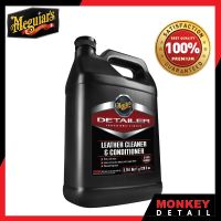 น้ำยาทำความสะอาด และปรับสภาพหนังแท้ - Meguiars D18001 Leather Cleaner &amp; Conditioner 3.79L.