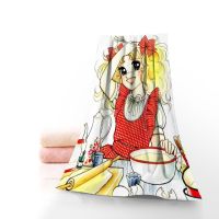 【DT】hot！ Anime Fashion CustomTowel Printed Cotton Face/Bath Microfiber Fabric Kids Men Size 35x75cm 0506