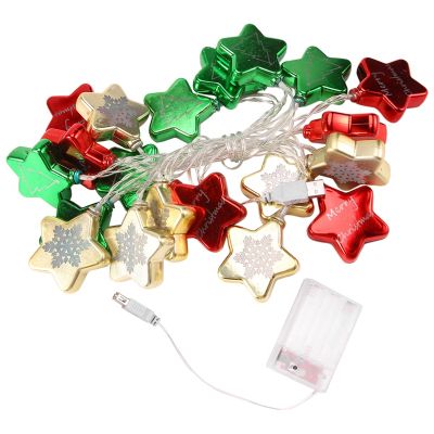 Christmas LED Holiday Decoration and Decoration Supplies Christmas Tree Chandelier Star Pendant
