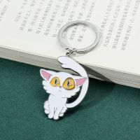 Anime Movie Suzume Keychain Daijin Cat Figure Metal Pendant Keyring Bag Accessories Car Key Chain Jewelry Fans Gift