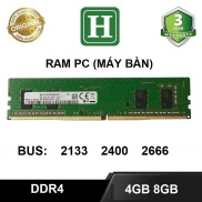 HCMRam PC DDR4 4Gb bus 2400, 2666 bảo hành 36 tháng