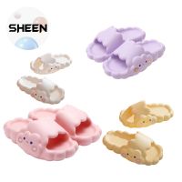 SHEEN : Sandal Shoes รองเท้าแตะผู้หญิง สไตล์เกาหลี พื้นยาง EVA รองเท้าเพื่อสุขภาพ ลายก้อนเมฆ น่ารัก หนา นุ่ม ใส่สบาย