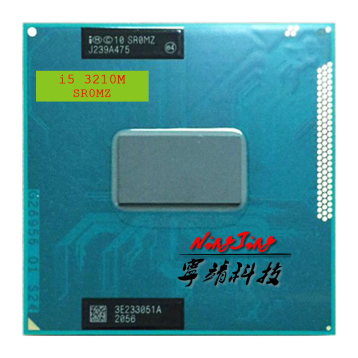 In Core i5-3210M i5 3210M SR0MZ 2.5 GHz Dual-Core Quad-Thread CPU Processor 3M 35W Socket G2 rPGA988B