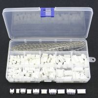 350Pcs 2.54mm XH2.54 2p 3p 4p 5p 6 Pin Connector Plug+Straight Needle+Terminal Socket Header Wire Adaptor Electrical Connectors