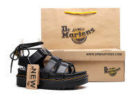 Dr Martens รองเท้าแตะแฟชั่นสำหรับผู้หญิง,รองเท้าลำลองรองเท้าชายหาดส้นหนาสำหรับใส่กลางแจ้ง Size35-40