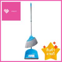 ชุดไม้กวาดพร้อมที่โกยผง POLY-BRITE 14 นิ้ว สีฟ้าBROOM SET POLY-BRITE 14" BLUE **สอบถามเพิ่มเติมได้จ้า**