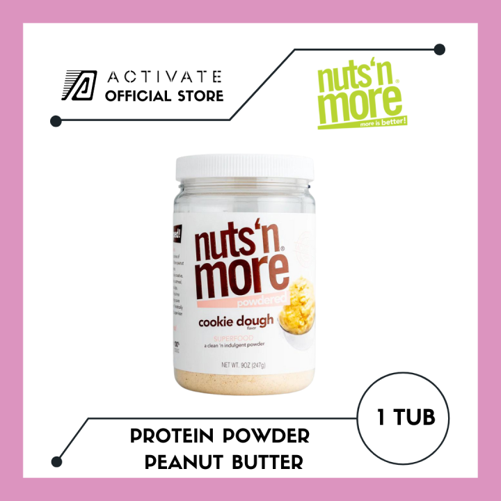 Nuts 'n More Protein Powder Peanut Butter 19 servings, 50 calories, 4g