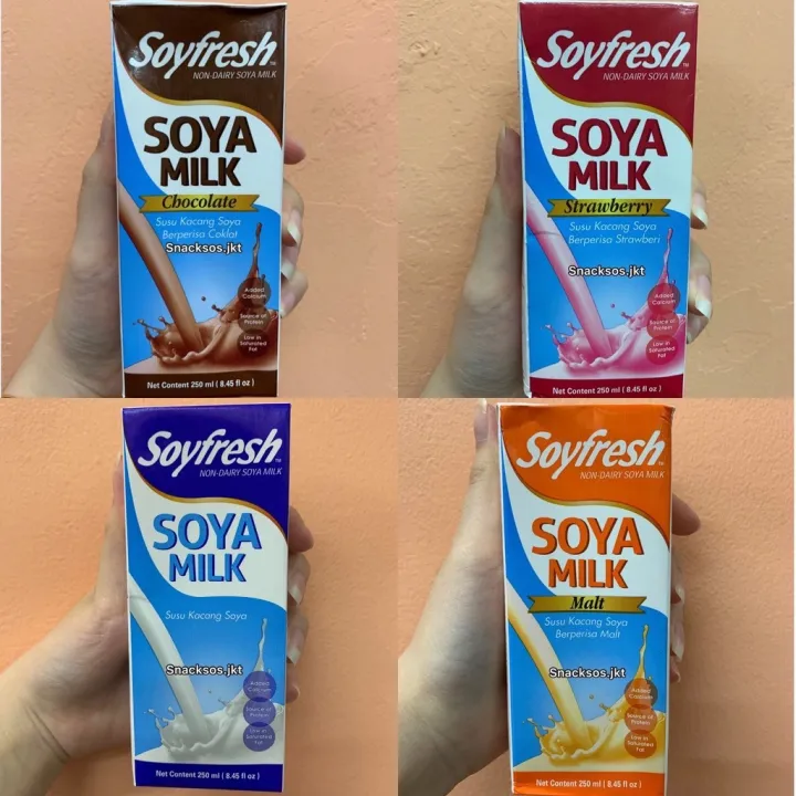 SOYFRESH SOYA MILK CHOCOLATE / STRAWBERRY / MALT / ORIGINAL SOYMILK