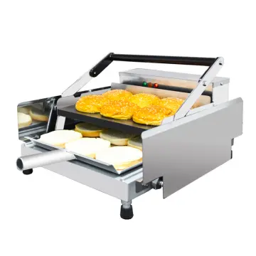  Electric Commercial Burger Machine,Double Layer Bake