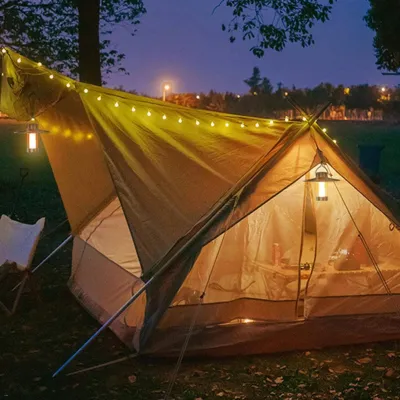 LED Dekorative Hängen Lichter Typ-c Lade mit Haken Camping Zelt Lichter Dimmbare Camping Lampe Leichte für Outdoor Reise
