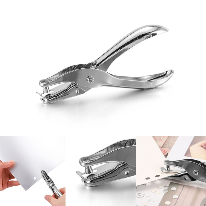 Hole Puncher Metal Hand Craft Sheet Single For Earring Necklace Paper Punch