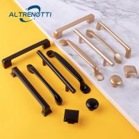 【LZ】☃  American Black Gold Brass Handle Kitchen Cabinet Furniture Wardrobe Closet Metal Door Pull T Bar Cupboard Drawer Knob Hardware