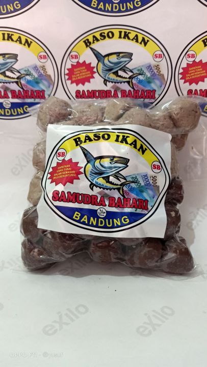 Baso Ikan Bahari Mix Hitam Putih Isi 50 Biji Tanpa Bumbu Berhadiah