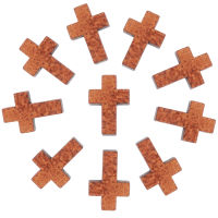 WINOMO 200pcs Mini Cross Pendants Cross Bracelet Pendants for DIY Jewelry Making