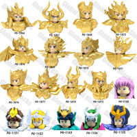 One Set SALE Building Blocks Saint Seiya Twelve Conslation Shura Abrodi Action Figures For Children Toys PG8212 PG8213