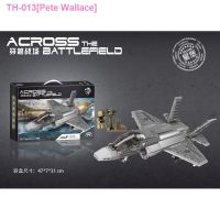 ■ Pete Wallace Compatible with lego star fort military series through the battlefield F35 fighter assembled blocks boy toy XB06026