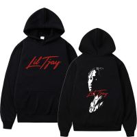 Rapper Lil Tjay Man Vintage Hoodie Mens Harajuku Hip Hop Double Sided Print Sweatshirt Men Fashion Oversized Hoodies Tops Size XS-4XL