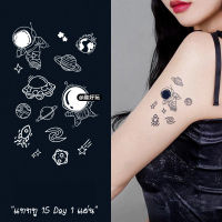 [พร้อมส่ง] TATTOO 15 DAYS 1 แผ่น ติดได้นาน 15 วัน กันน้ำได้ ไม่ลอก ขนาด 10*15CM แทททูสติ๊กเกอร์ แทททูรอยสัก รอยสักชั่วคราว แทททุ tattoo sticker แทททู15วัน