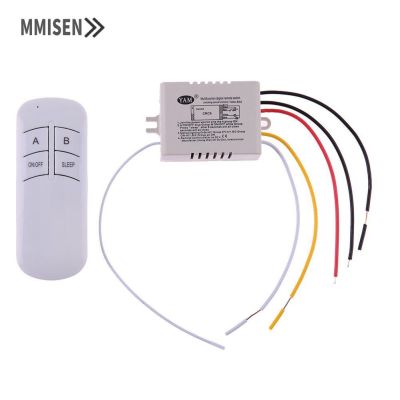 Mmisen✔Convenience Wireless ONOFF 220V Lamp Remote Control Switch Receiver Transmi
