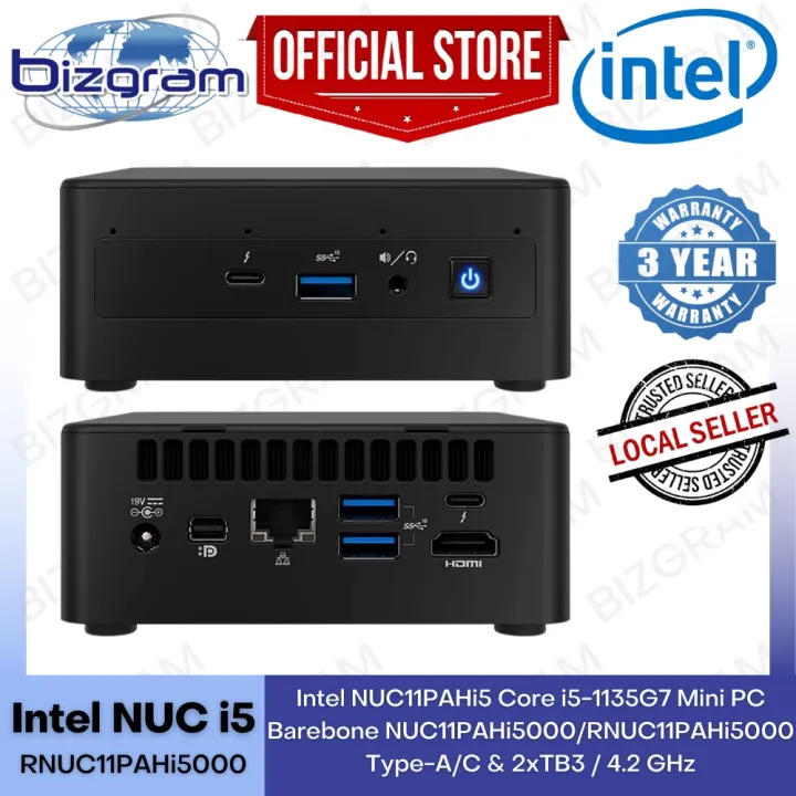 即納-96時間限定 Intel NUC 第8世代 NUC7I7DNKE BLKNUC7I7DNKE - 通販