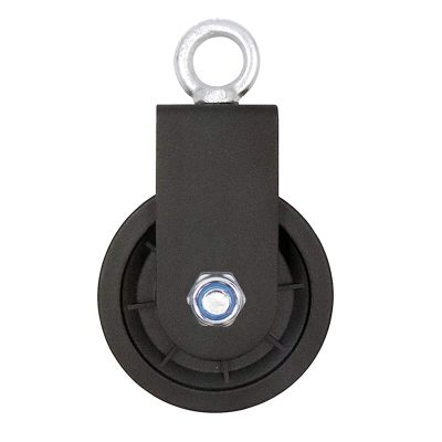 Heavy Duty Pulley, Fitness Pulley 360 degree Rotation Traction Wheel for Home/Gym Equipment or Lifting Blocks