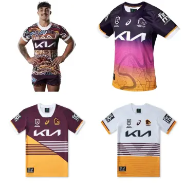 Broncos 'Neon Gold' NZ Jersey : r/nrl