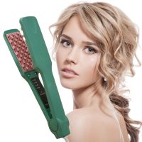 [HOT XIJXLKLKWMN 516] ไฟฟ้าผม Crimper Volumizing ผมเหล็กเซรามิกปุยดัดผมลูกฟูกดัดผมเหล็กข้าวโพดดัดเฝือกเครื่องมือจัดแต่งทรงผม