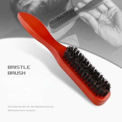 ♂™ Wild Boar Bristles Material Beech Beard Solid Wood Brush Shaving Set Barber Shop Perfessional Tools Shaving Brush