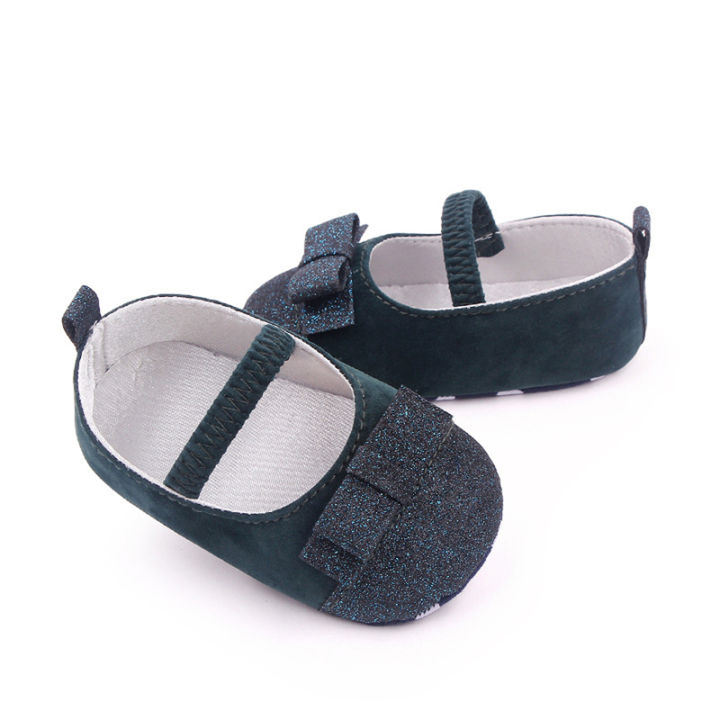 mary-jane-รองเท้าชุดแต่งงานรองเท้าเจ้าหญิงสำหรับทารกแรกเกิดเด็กวัยหัดเดินพื้นรองเท้านิ่มกันลื่นเงา