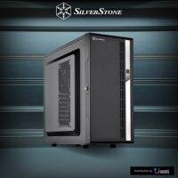 CASE  SilverSton CS380 BLACK ด้านหน้า ใส่ HDD ได้ถึง 8 ลูก เหมาะสำหรับ User ที่ขุดเหรียญ Chia