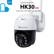 Camera CARECAM HK30 Xoay 360 Độ Full HD 3.0MP 1080p- Đàm Thoại 2 Chiều