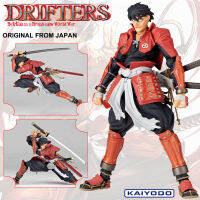 Model โมเดล ของแท้ 100% Kaiyodo Revoltech Yamaguchi จากการ์ตูนเรื่อง Drifters สงครามผ่ามิติ Toyohisa Shimazu ชิมาสึ โทโยฮิสะ Ver Original from Japan Figma ฟิกม่า Anime ขยับแขน-ขาได้ ของขวัญ อนิเมะ การ์ตูน มังงะ สั่งและนำเข้าจากญี่ปุ่น Figure ฟิกเกอร์