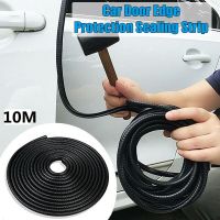 4m/10m Universal U Type Car Door Sealing Protection Edge Guards Trim Styling Moulding Scratch-proof Rubber Strip Car Door Sticke