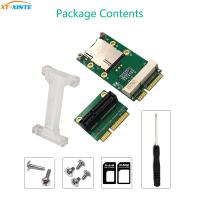 XT-XINTE Mini PCI-E Adapter with SIM Card Slot for 3G4G WWAN HSPA MODEM LTE Mini Card GPS Card for desktop laptop computers