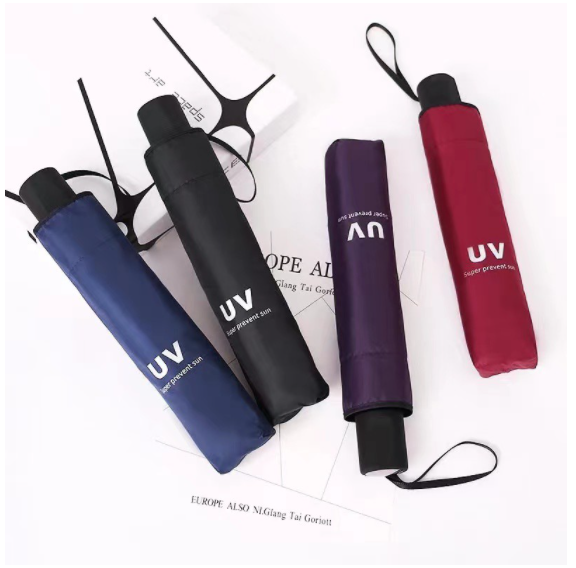 UV Folded Sun / Rain Umbrella Umbrella Sunny Umbrella Antiultraviolet