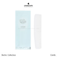 วันเวิร์ค หวีโรงแรม บีชิค คอลเลคชั่น (แพ็ค 100 ชิ้น) Onework Comb Be Chic Collection (Set 100 pcs.)