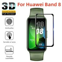 3D Curved Tempered Glass For Huawei Band 8 Smart Watch Screen Protector Film for huawei band 7 honor band 6 huawei band8 Glass