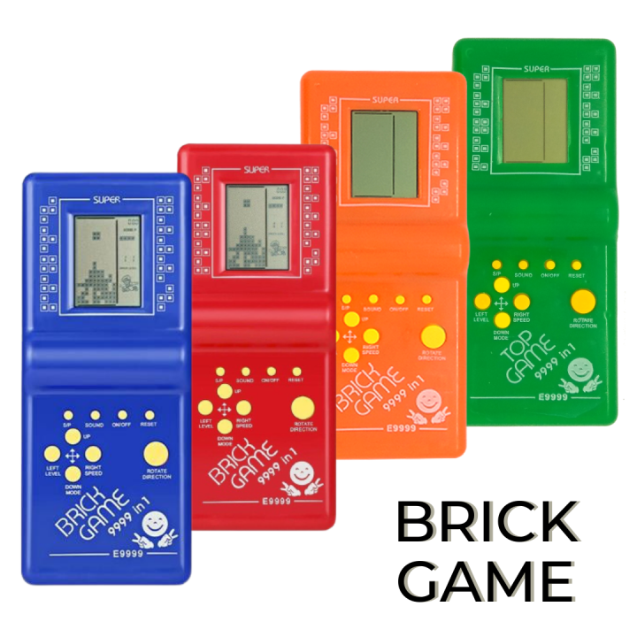 Brick Game 9999 In 1 Multigame Station | Lazada