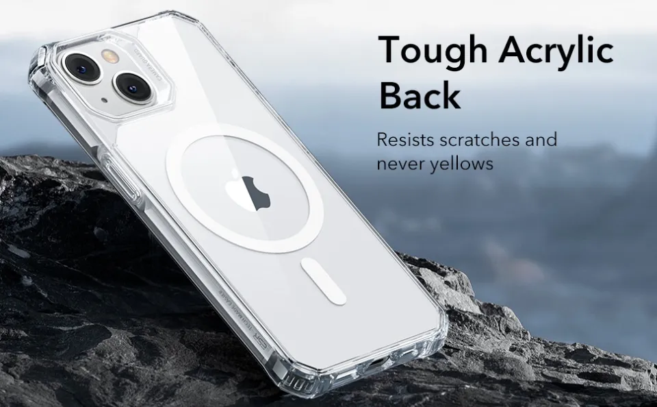 iPhone 13 Pro Air Armor Clear Case, Compatible with MagSafe - ESR