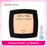 BYS Cosmetics Compact Powder 7 g. แป้งอัดแข็ง เนื้อเนียนละเอียด บางเบา ควบคุมความมันส่วนเกิน