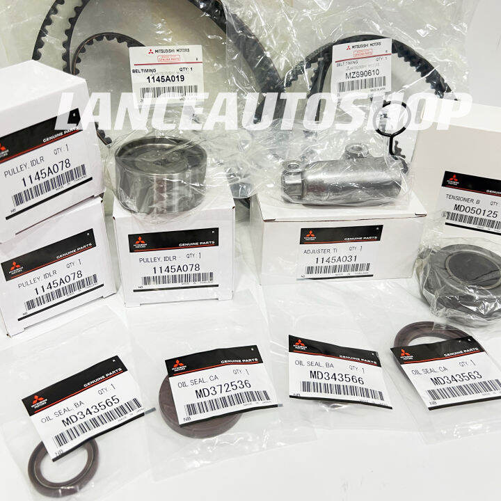 Mitsubishi Montero 2008-2015 Timing Belt Set Mitsubishi L200 Triton ...