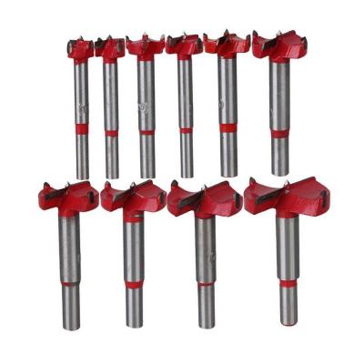 HH-DDPJThgs 10pcs Professional Forstner Drill Bit Set Woodworking Hole Saw Wood Cutter  Alloy Steel Wood Drilling Woodworking Hole