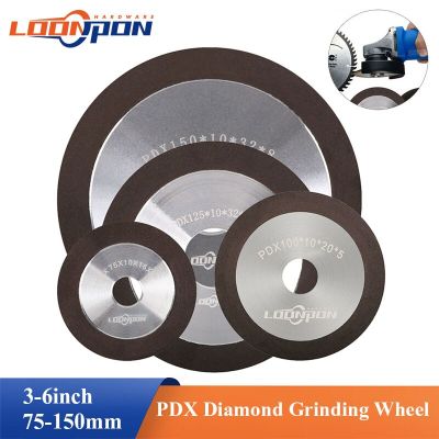 Diamond Grinding Disc Sharpening for Tungsten Steel Milling Cutter Sharpener 100/125/150mm 150-320# 1Pc