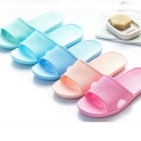 [A NEW HOT]ผู้หญิงชั้นรองเท้าแบนคู่ในร่ม EvaFlops หญิงลื่นห้องน้ำบ้านรองเท้าแตะ Zapatillas De Hombre