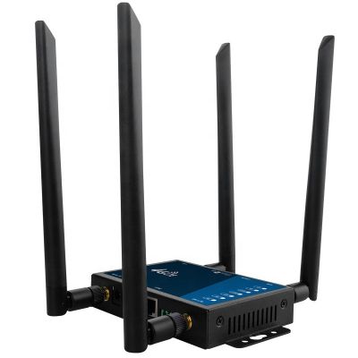 4G Wireless Router Industrial Wifi Router 4 Dtachble Antennas SMA Port ถอด เปลี่ยน เสา อากาศ ได้