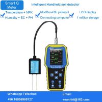 LCD soil detector PH value nitrogen phosphorus potassium temperature and humidity conductivity sensor soil nutrient Rapid Tester Inspection Tools