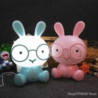 ✽▨ Cartoon Rabbit Lamp Cute Animal Led Children Baby Kids Room USB Led Night Lights Christmas Gift Bedside Decor Home Night Lamp