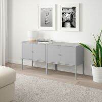 Cabinet combination, grey,120x35x57 cm.