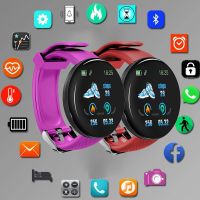 D18 Smart Watch Men Blood Pressure Waterproof Smartwatch Women Heart Rate Monitor Fitness Tracker Watch Sport For Android IOS